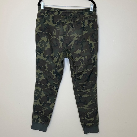 Nike Tech Fleece Camo Jogger Pants - Men's Size L - Green - Picture 5 of 12